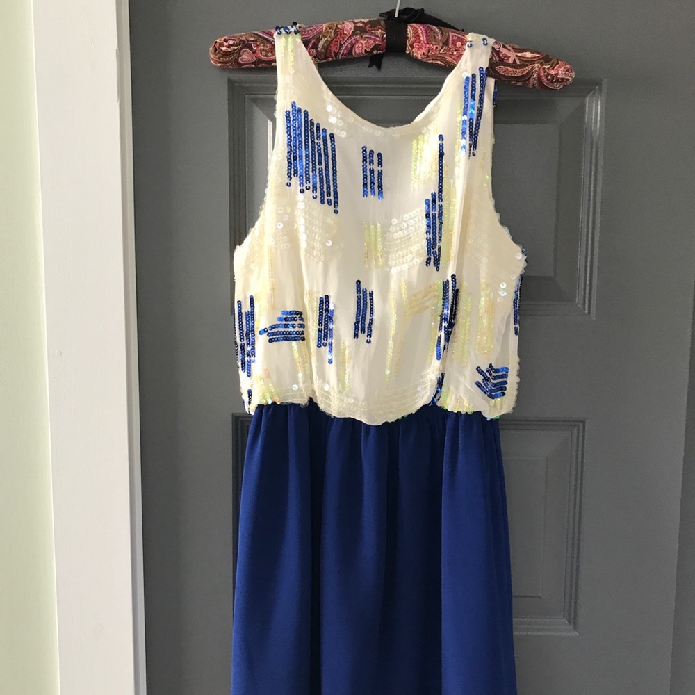 Sequin party dress.